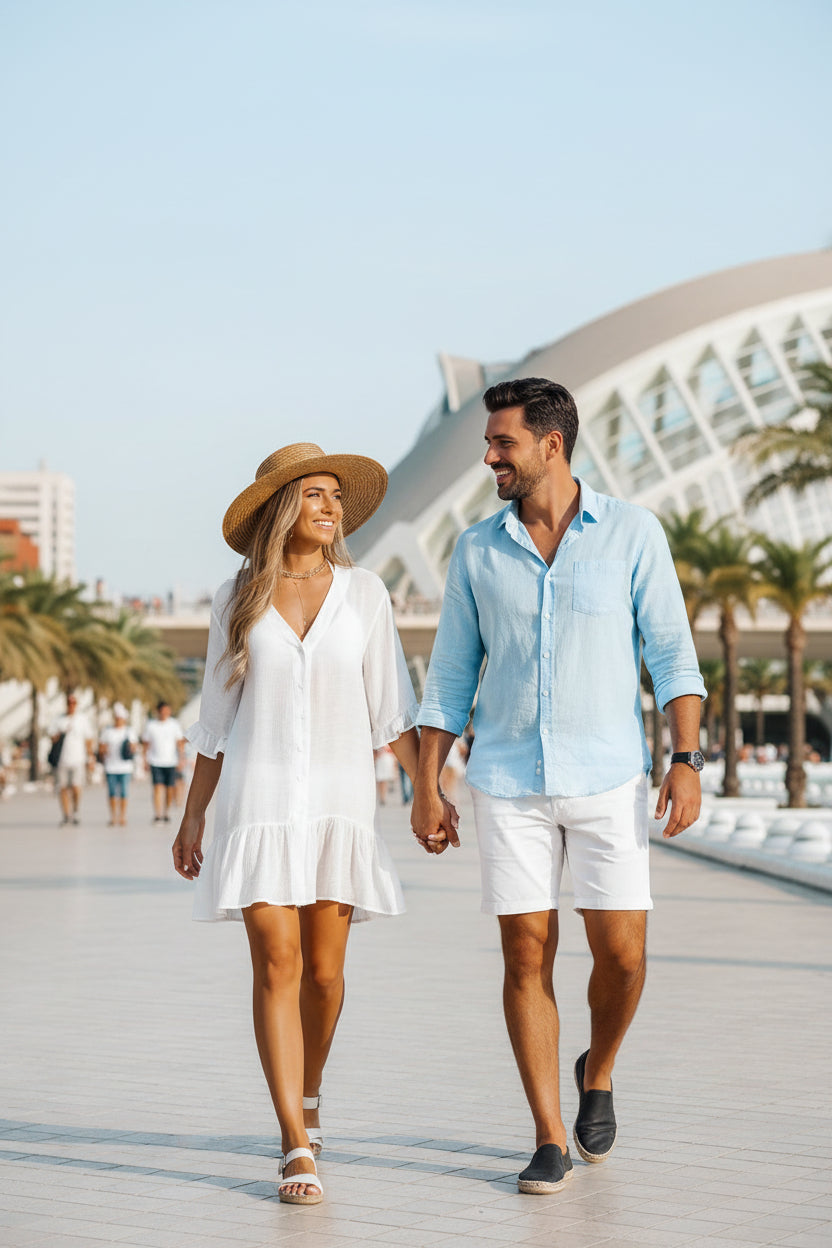 MKASOUTH — Women's V-Neck Ruffle Beach Cover-Up Dress