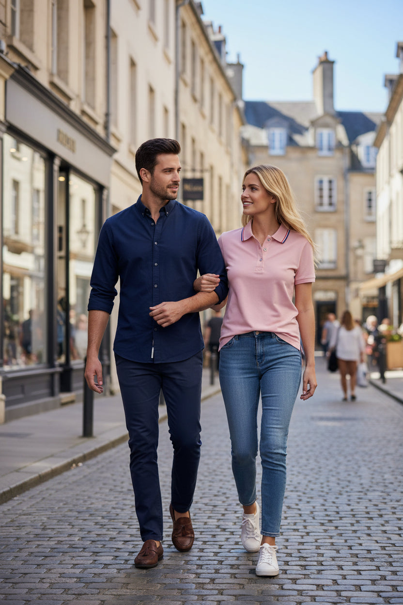 LYB — Unisex Summer Casual Short Sleeve Polo Shirt