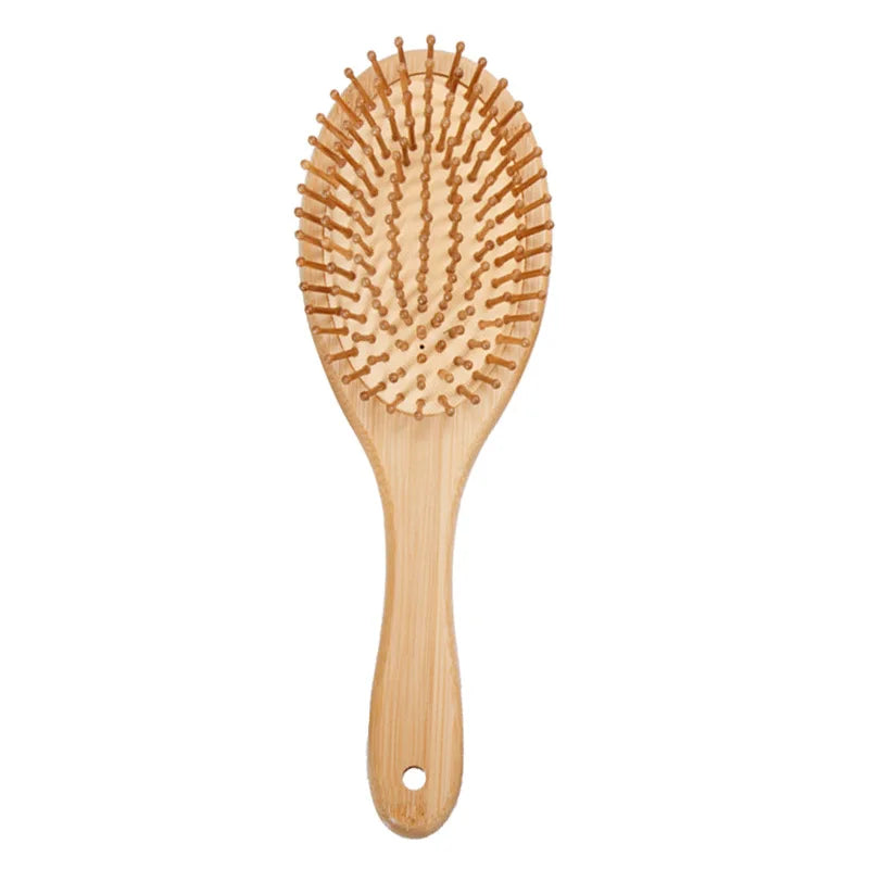 Bamboo Hair Brush Women Styling Hair
