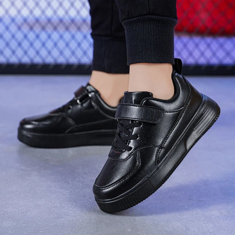 MKASOUTH — Kids' Waterproof Hook & Loop school Shoes