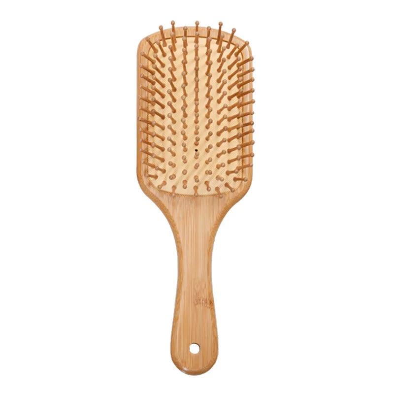 Bamboo Hair Brush Women Styling Hair
