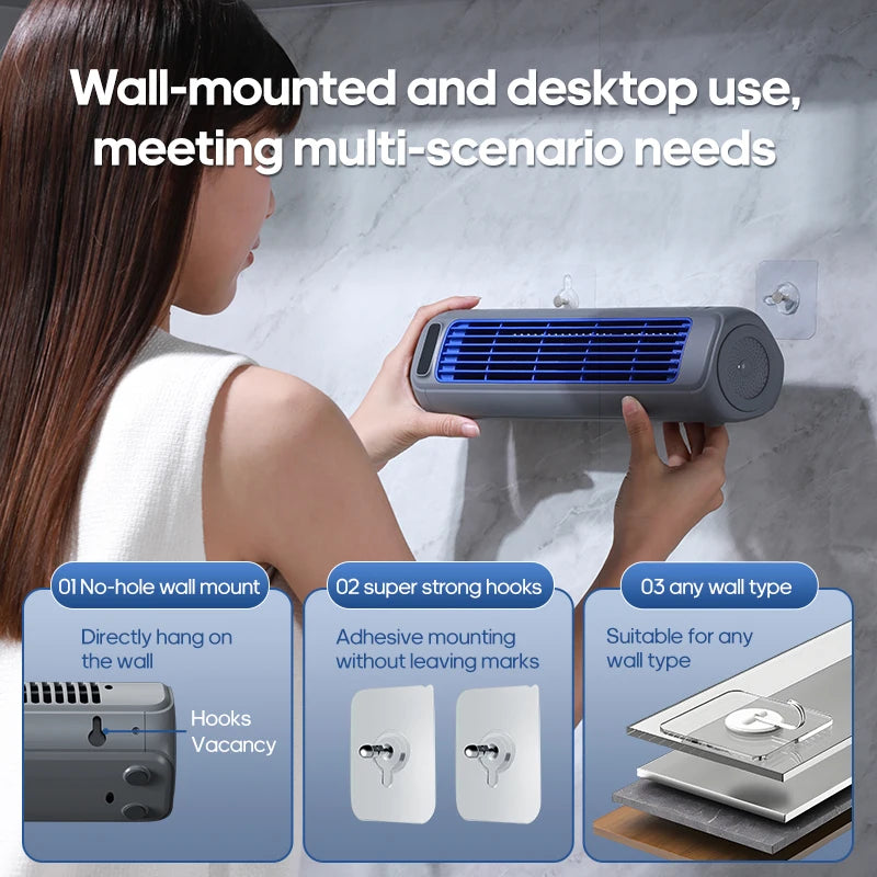 MKASOUTH — Rechargeable Portable Air Cooling Fan