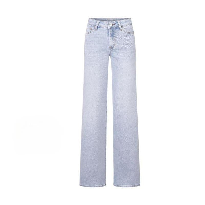 MKASOUTH — Women's High-Waisted Lift Straight Wide Leg Jeans