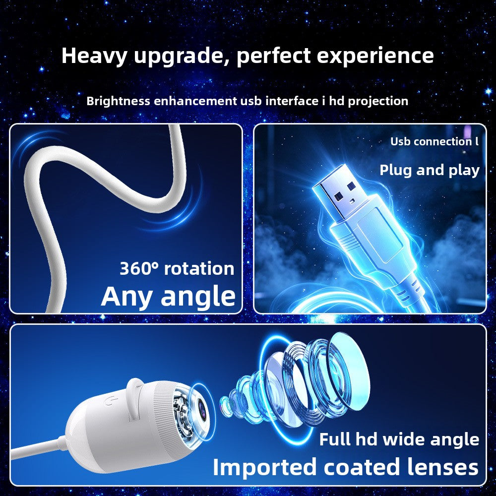 MKASOUTH - Creative Starry Sky LED Projection Night Light